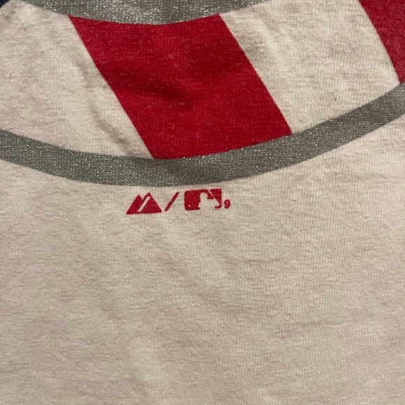 Majestic Chicago Cubs T-Shirt White Size Medium - Picture 3 of 5